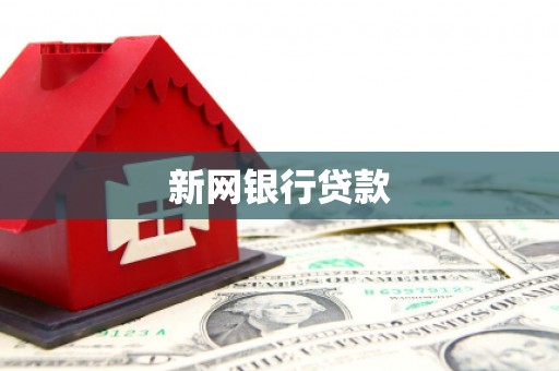 台南新网银行贷款