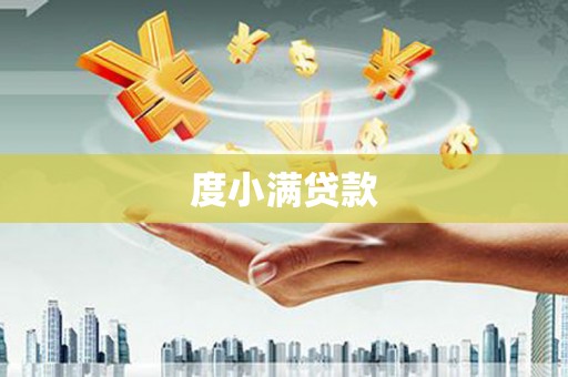 台南度小满贷款