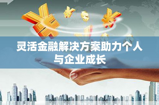 台南灵活金融解决方案助力个人与企业成长