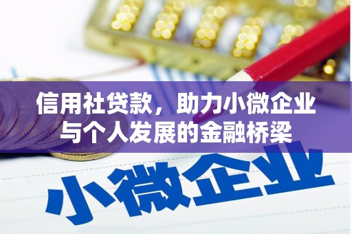 台南信用社贷款，助力小微企业与个人发展的金融桥梁
