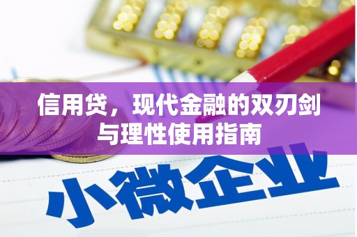 台南信用贷，现代金融的双刃剑与理性使用指南