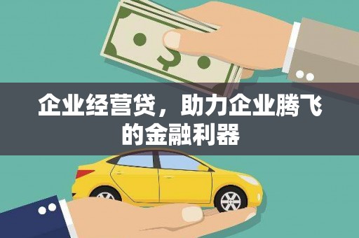 台南企业经营贷，助力企业腾飞的金融利器