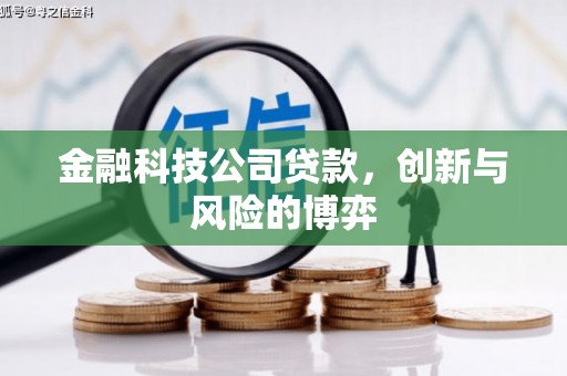 台南金融科技公司贷款，创新与风险的博弈