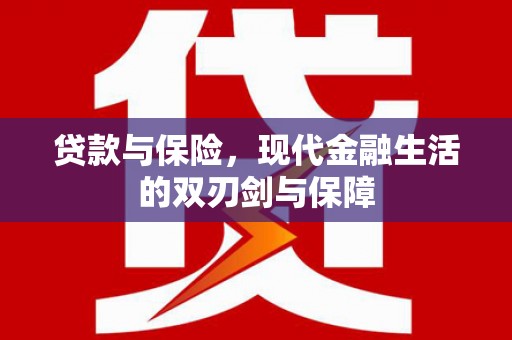 台南贷款与保险，现代金融生活的双刃剑与保障