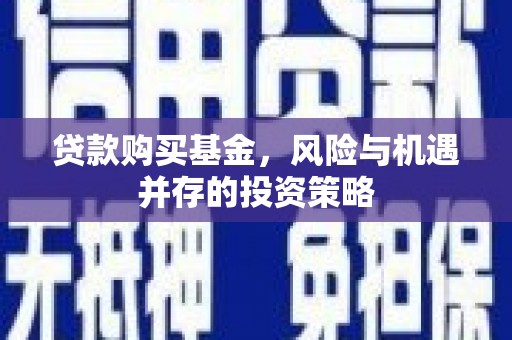 台南贷款购买基金，风险与机遇并存的投资策略