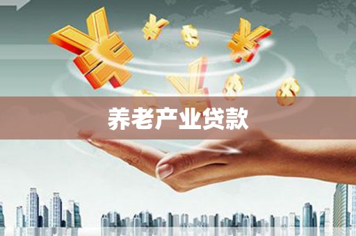 台南养老产业贷款