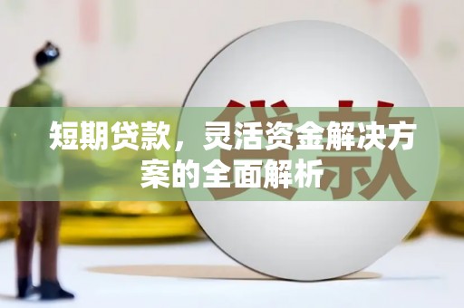 台南短期贷款，灵活资金解决方案的全面解析