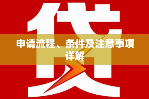 台南申请流程、条件及注意事项详解