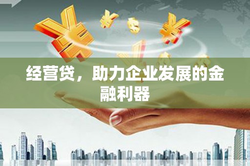 台南经营贷，助力企业发展的金融利器