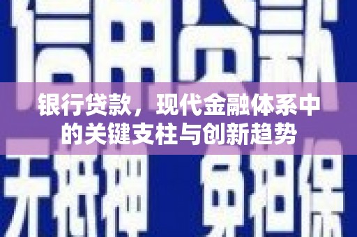 台南银行贷款，现代金融体系中的关键支柱与创新趋势