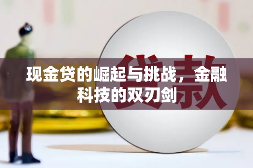 台南现金贷的崛起与挑战，金融科技的双刃剑