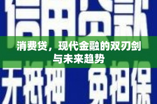 台南消费贷，现代金融的双刃剑与未来趋势