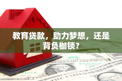 台南教育贷款，助力梦想，还是背负枷锁？