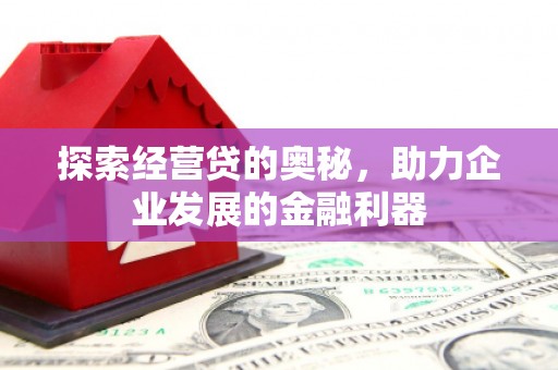 台南探索经营贷的奥秘，助力企业发展的金融利器