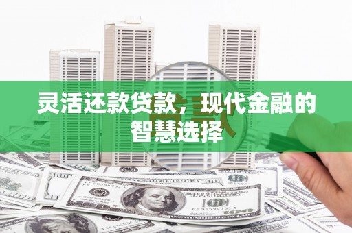 台南灵活还款贷款，现代金融的智慧选择