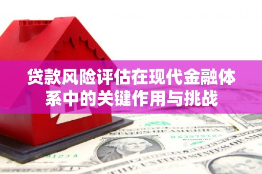 台南贷款风险评估在现代金融体系中的关键作用与挑战