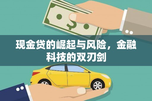 台南现金贷的崛起与风险，金融科技的双刃剑
