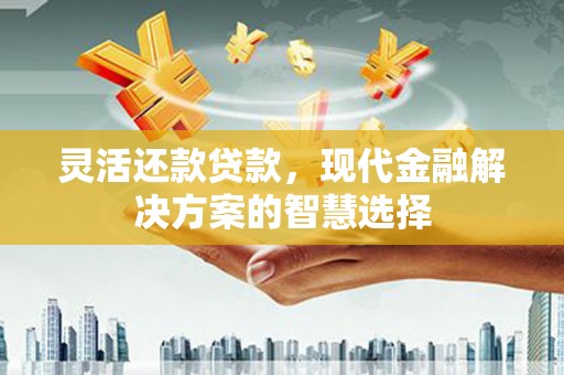 台南灵活还款贷款，现代金融解决方案的智慧选择