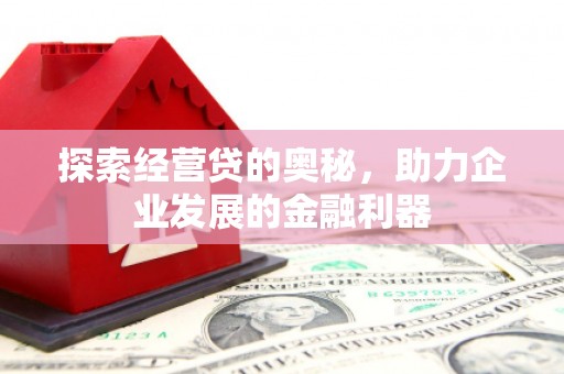 台南探索经营贷的奥秘，助力企业发展的金融利器