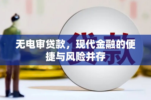 台南无电审贷款，现代金融的便捷与风险并存