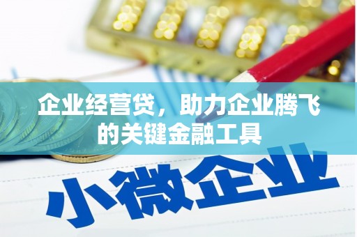 台南企业经营贷，助力企业腾飞的关键金融工具