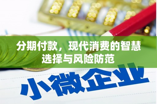 台南分期付款，现代消费的智慧选择与风险防范