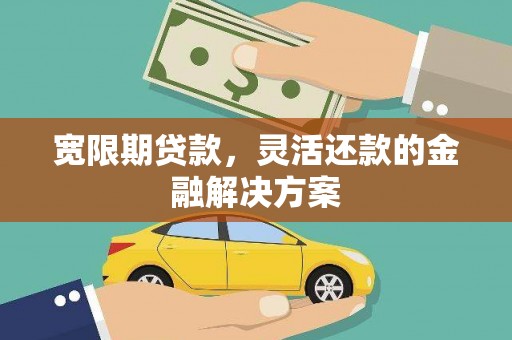 台南宽限期贷款，灵活还款的金融解决方案