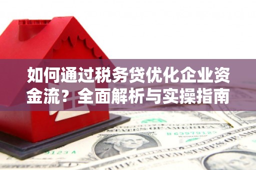 台南如何通过税务贷优化企业资金流？全面解析与实操指南