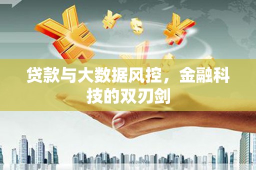台南贷款与大数据风控，金融科技的双刃剑