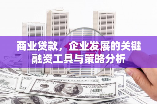 台南商业贷款，企业发展的关键融资工具与策略分析