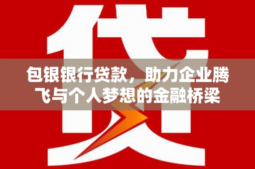 台南包银银行贷款，助力企业腾飞与个人梦想的金融桥梁