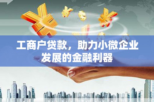 台南工商户贷款，助力小微企业发展的金融利器