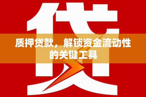 台南质押贷款，解锁资金流动性的关键工具