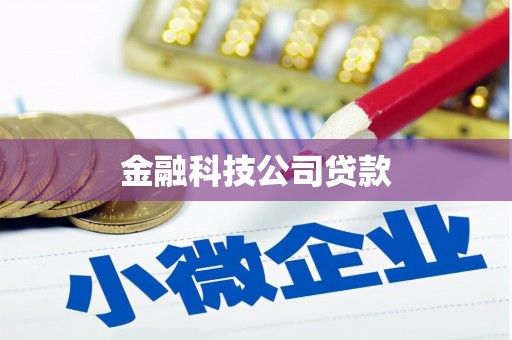 台南金融科技公司贷款