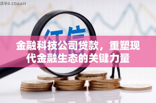 台南金融科技公司贷款，重塑现代金融生态的关键力量