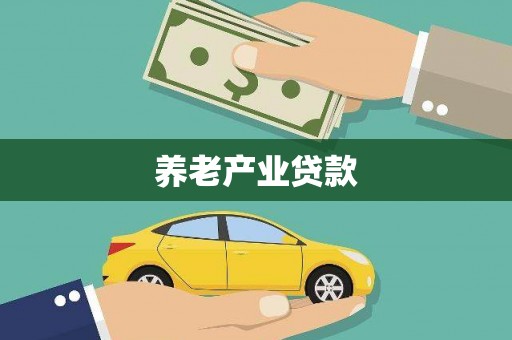 台南养老产业贷款