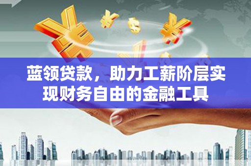 台南蓝领贷款，助力工薪阶层实现财务自由的金融工具