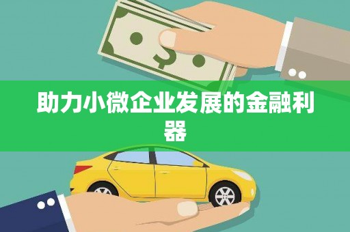 台南助力小微企业发展的金融利器